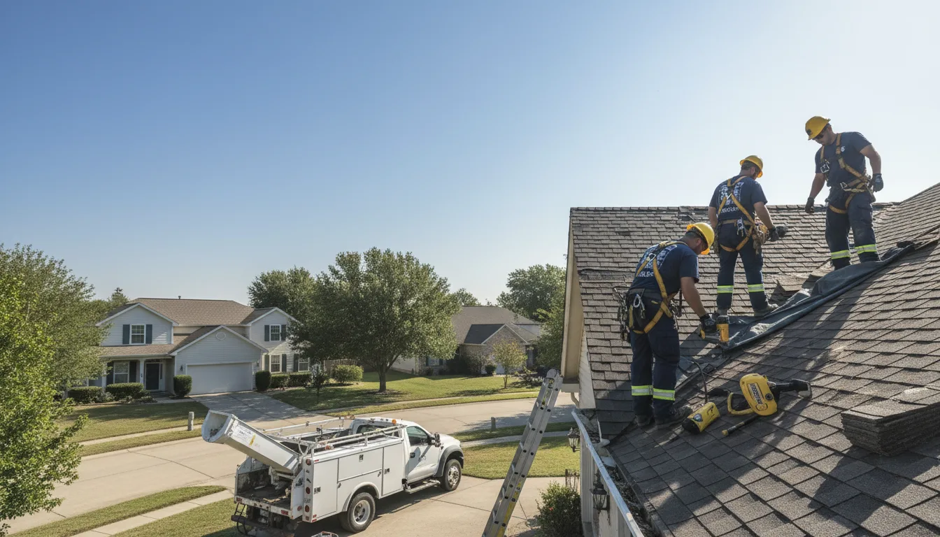 Wind Damage Roof Repair in Washtucna, WA